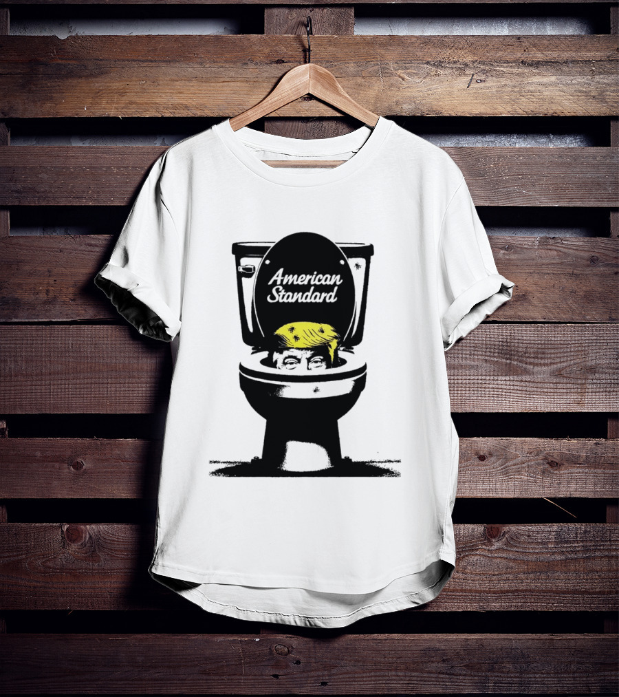American Standard Donald Trump Toilet Humor T-Shirt