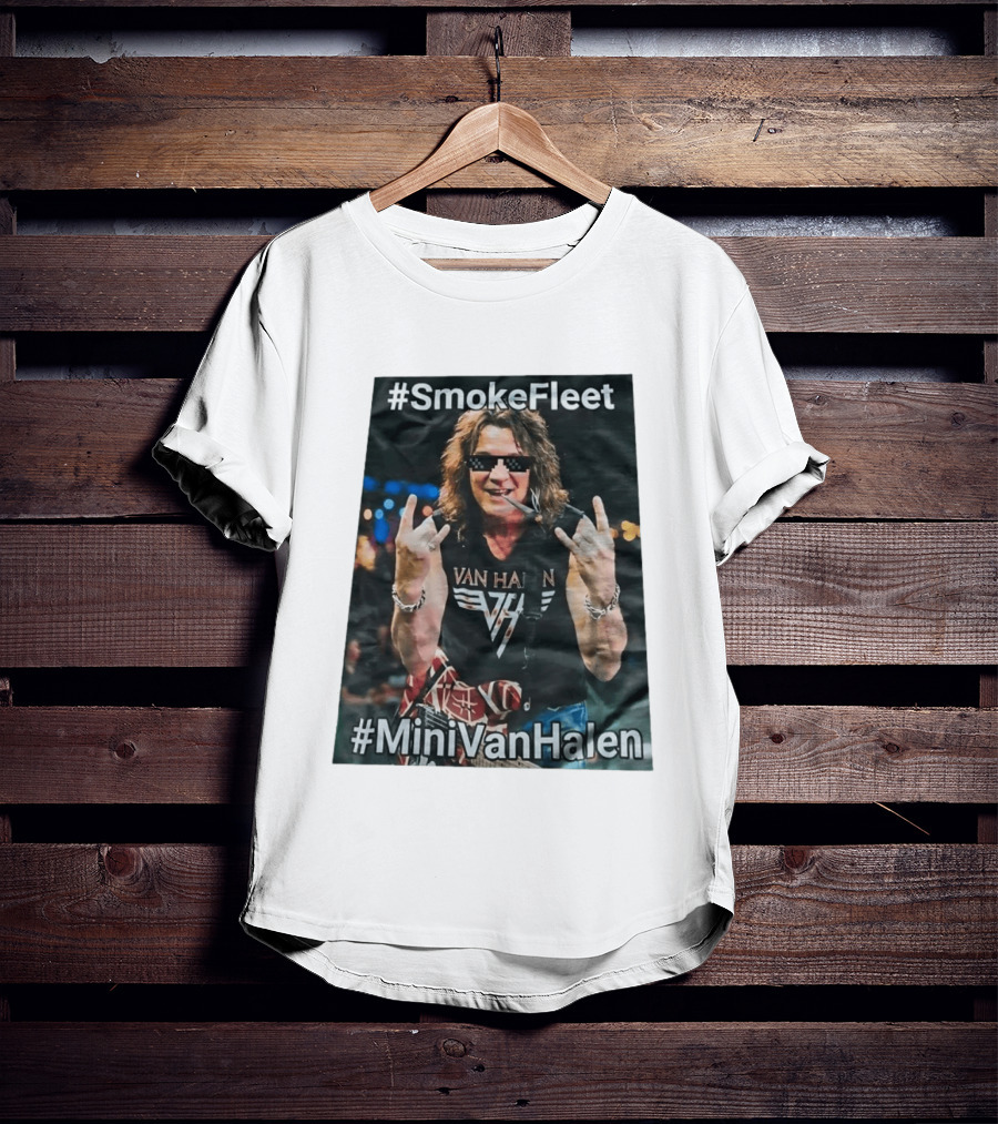 #SmokeFleet Van Halen MiniVanHalen Retro Rock T-Shirt