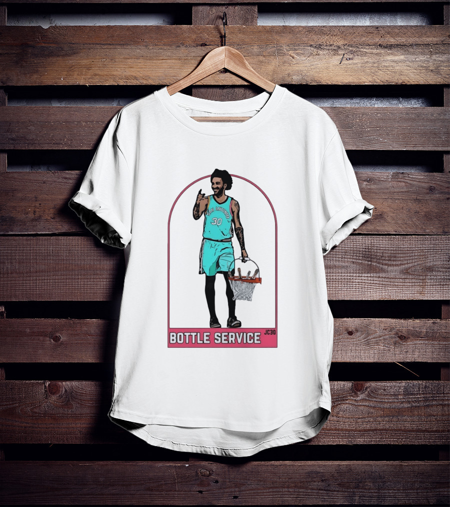 San Antonio Jeremy Sochan Bottle Service JC30 T-Shirt