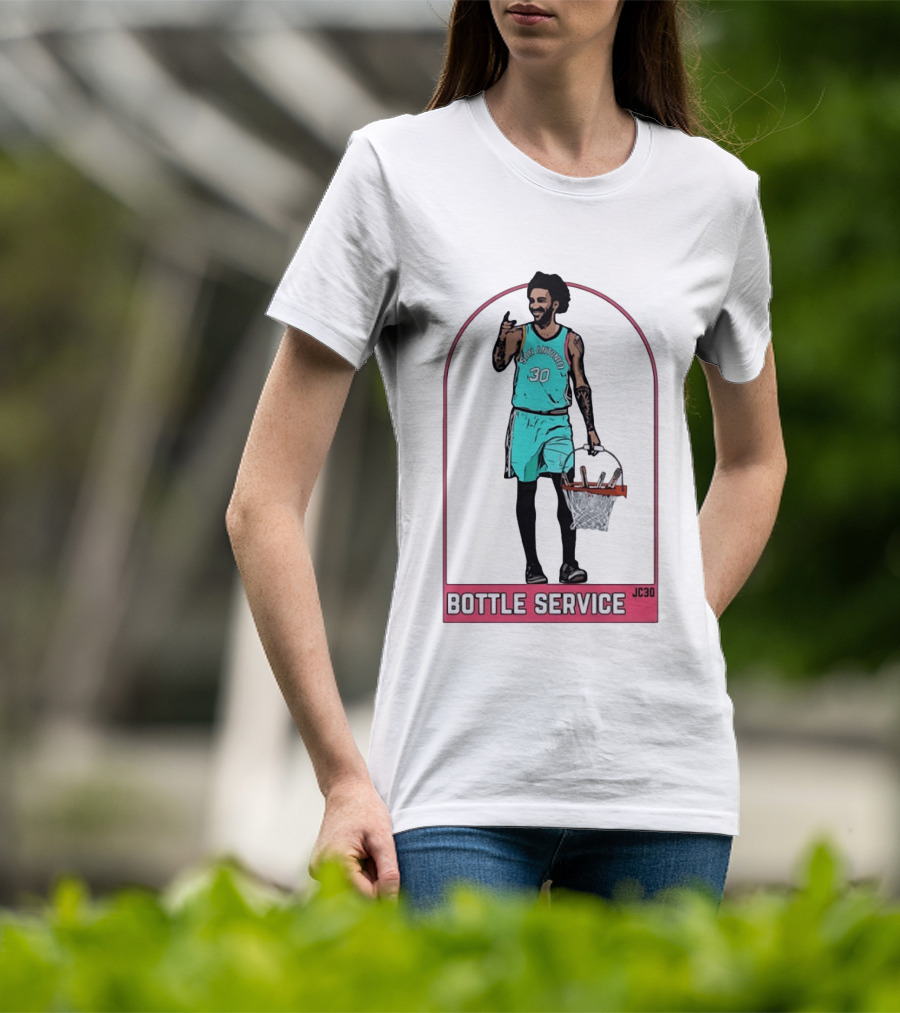San Antonio Jeremy Sochan Bottle Service JC30 T-Shirt