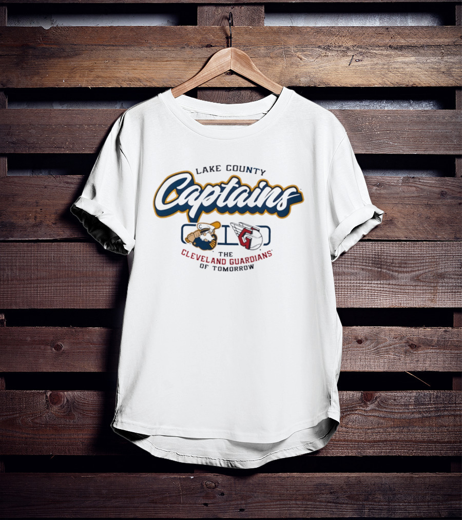 Lake County Captains Cleveland Guardians Of Tomorrow Baseball Team Collaboration T-Shirt
