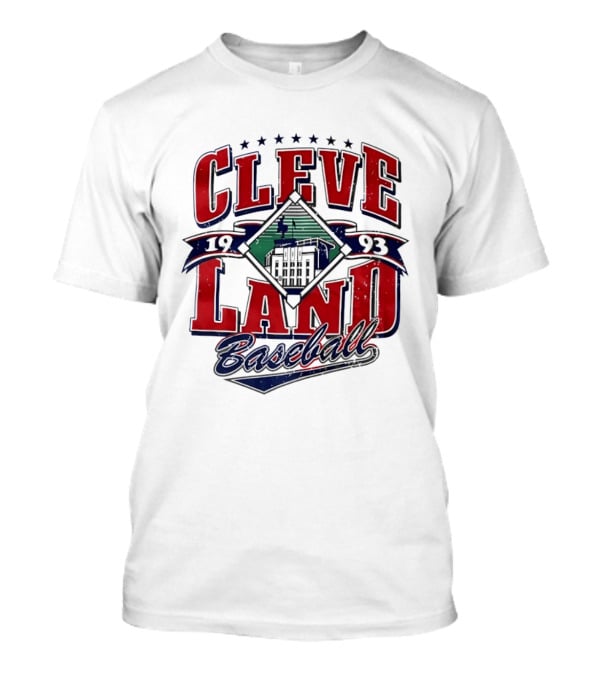 Cleve Land 1993 Baseball Vintage Collectible T-Shirt