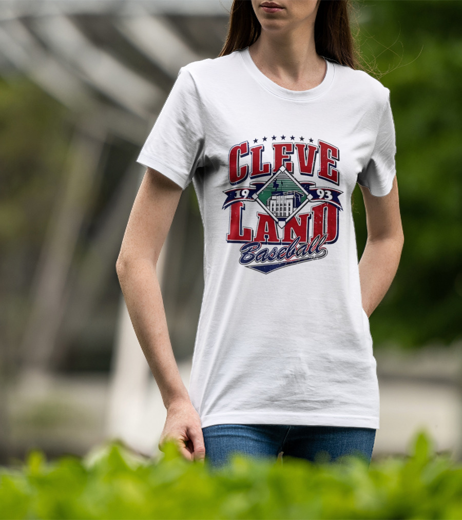 Cleve Land 1993 Baseball Vintage Collectible T-Shirt