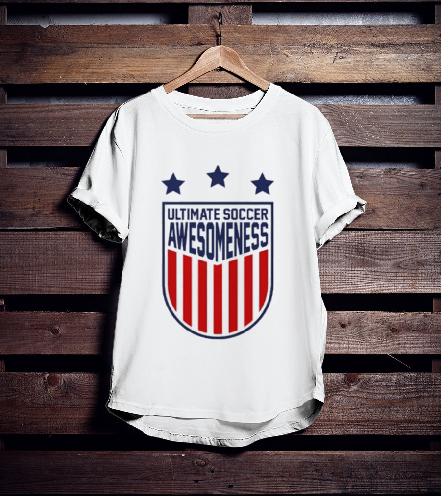 Ultimate Soccer Awesomeness Stars Stripes T-Shirt