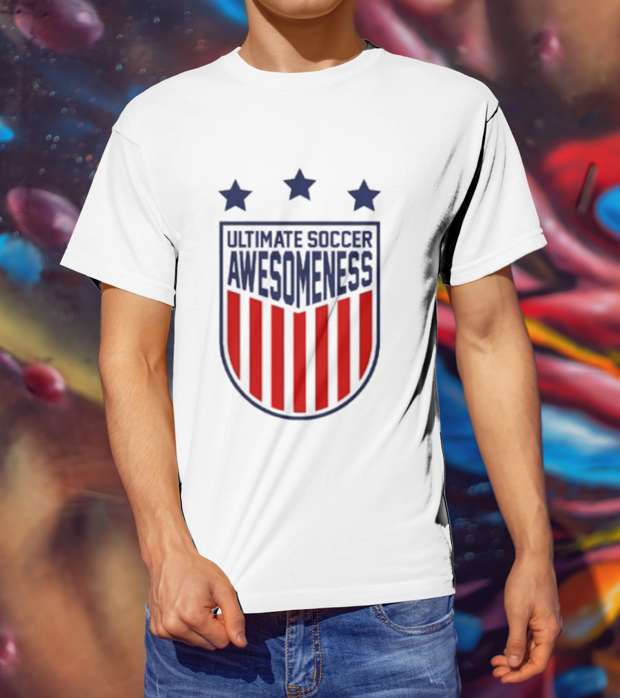 Ultimate Soccer Awesomeness Stars Stripes T-Shirt