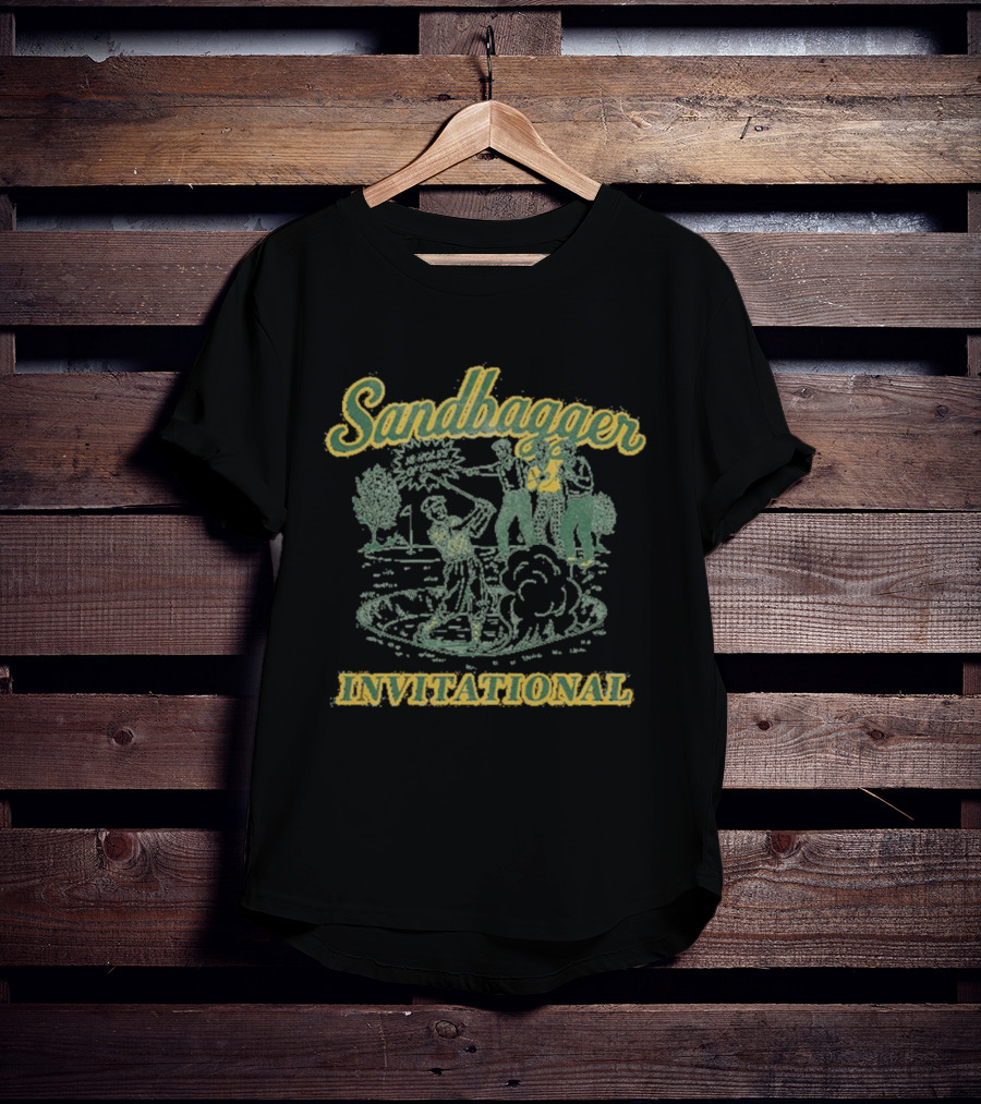 Sandbagger Invitational Golf Scene T-Shirt