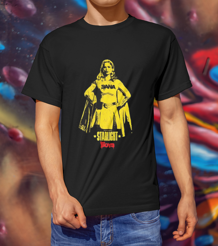 Sana Starlight The Boys Graffiti T-Shirt