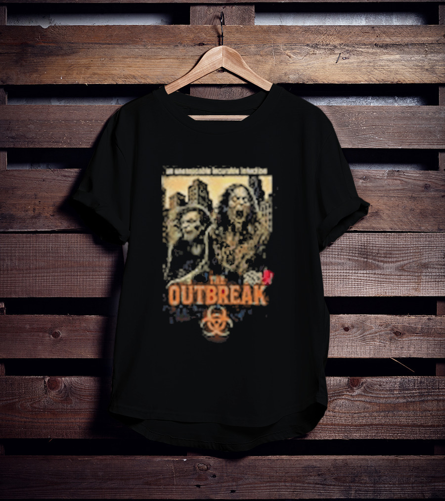 The Outbreak JCW Unstoppable Incurable Infection Retro Zombie T-Shirt