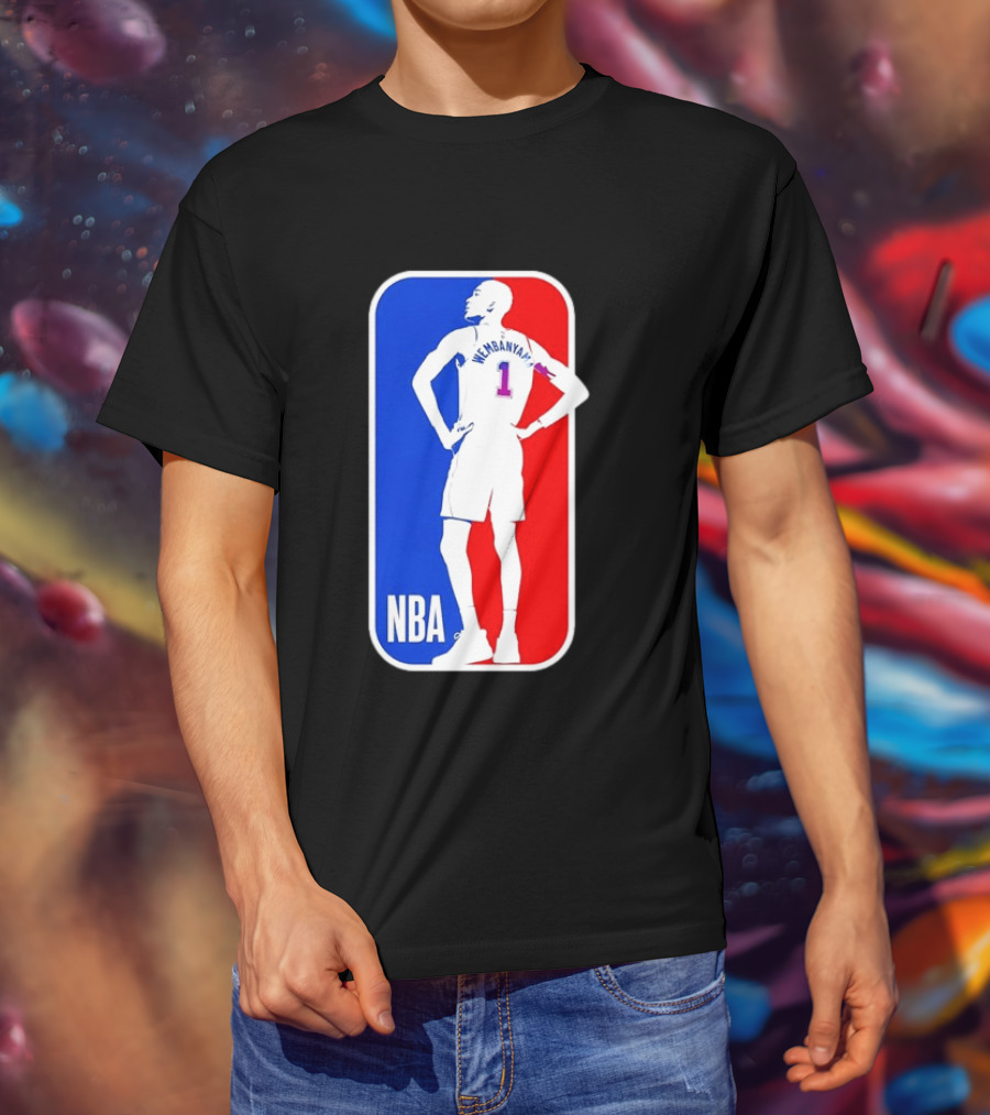 NBA Victor Wembanyama Number 1 Player T-Shirt