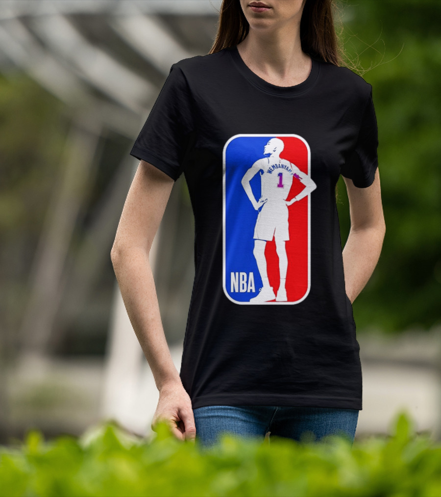 NBA Victor Wembanyama Number 1 Player T-Shirt