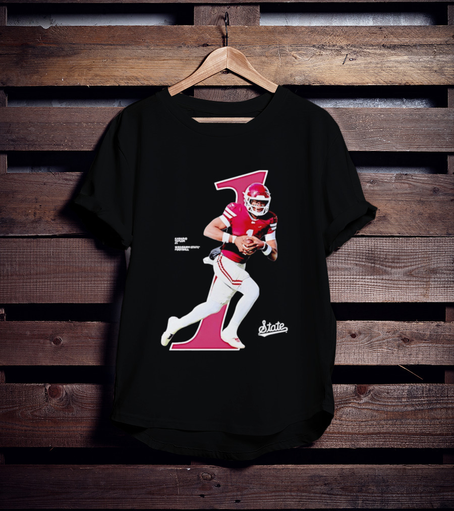 KaMario Taylor Number One Mississippi State Bulldogs Football T-Shirt