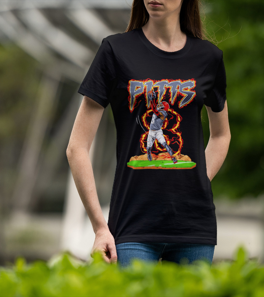 Atlanta Falcons Kyle Pitts Dynamic Catch T-Shirt