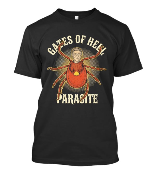 Gates Of Hell Parasite Creepy Arachnid T-Shirt