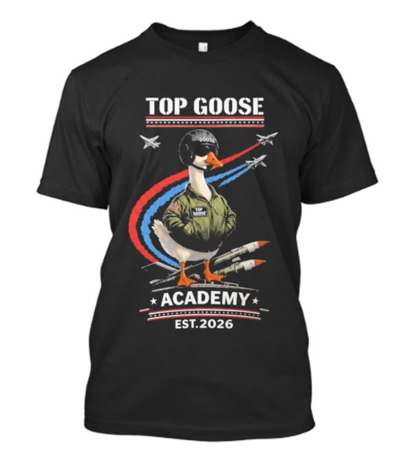 Top Goose Academy 40th Anniversary Wingman Forever Est. 2026 T-Shirt