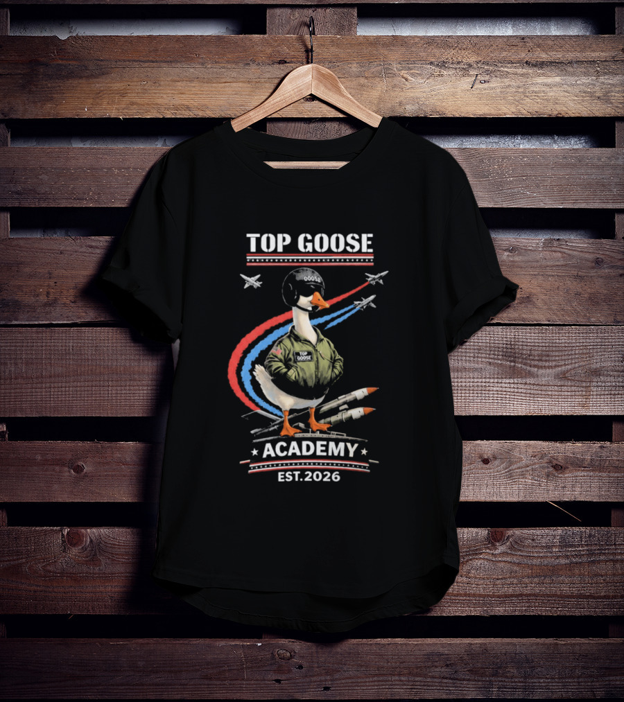 Top Goose Academy 40th Anniversary Wingman Forever Est. 2026 T-Shirt