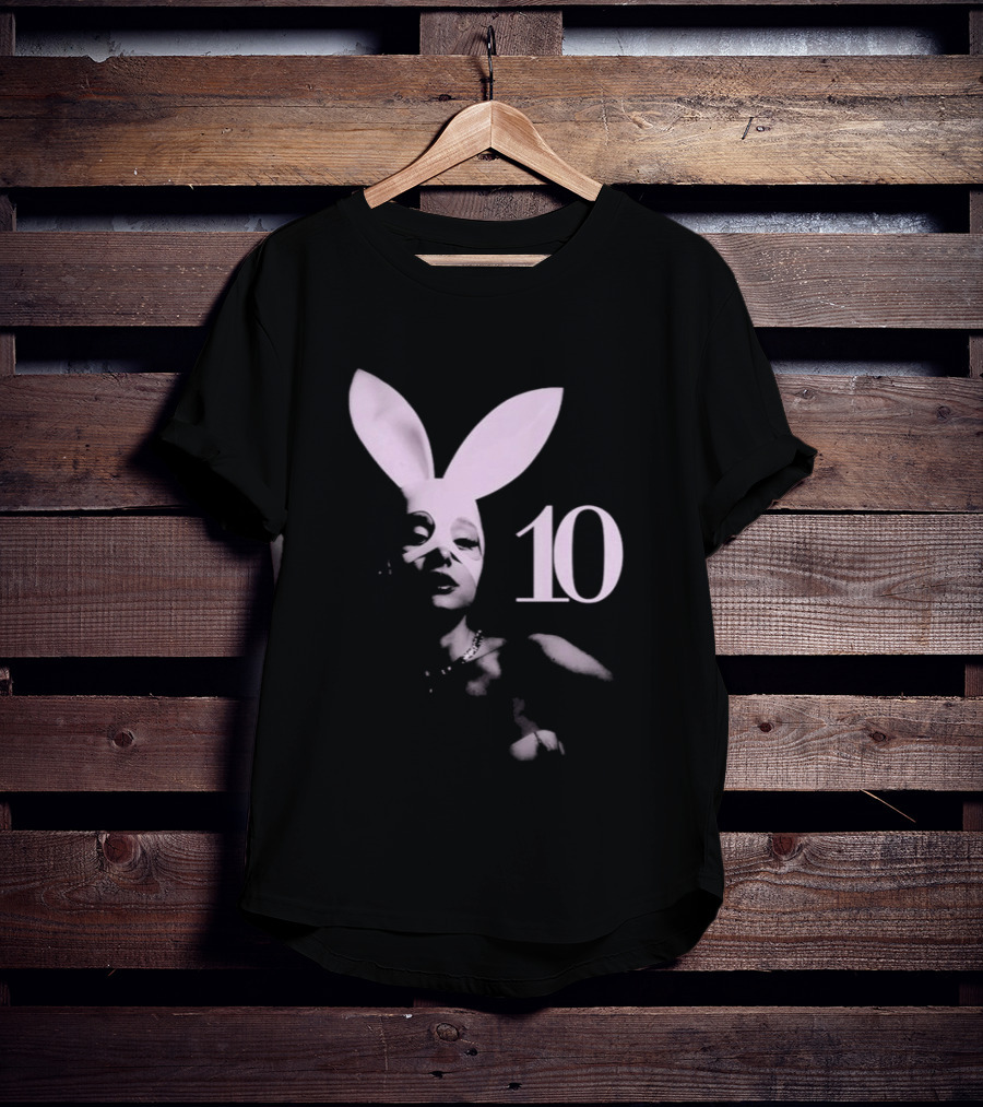 Ariana Grande Dangerous Woman Album Bunny Mask 10 T-Shirt