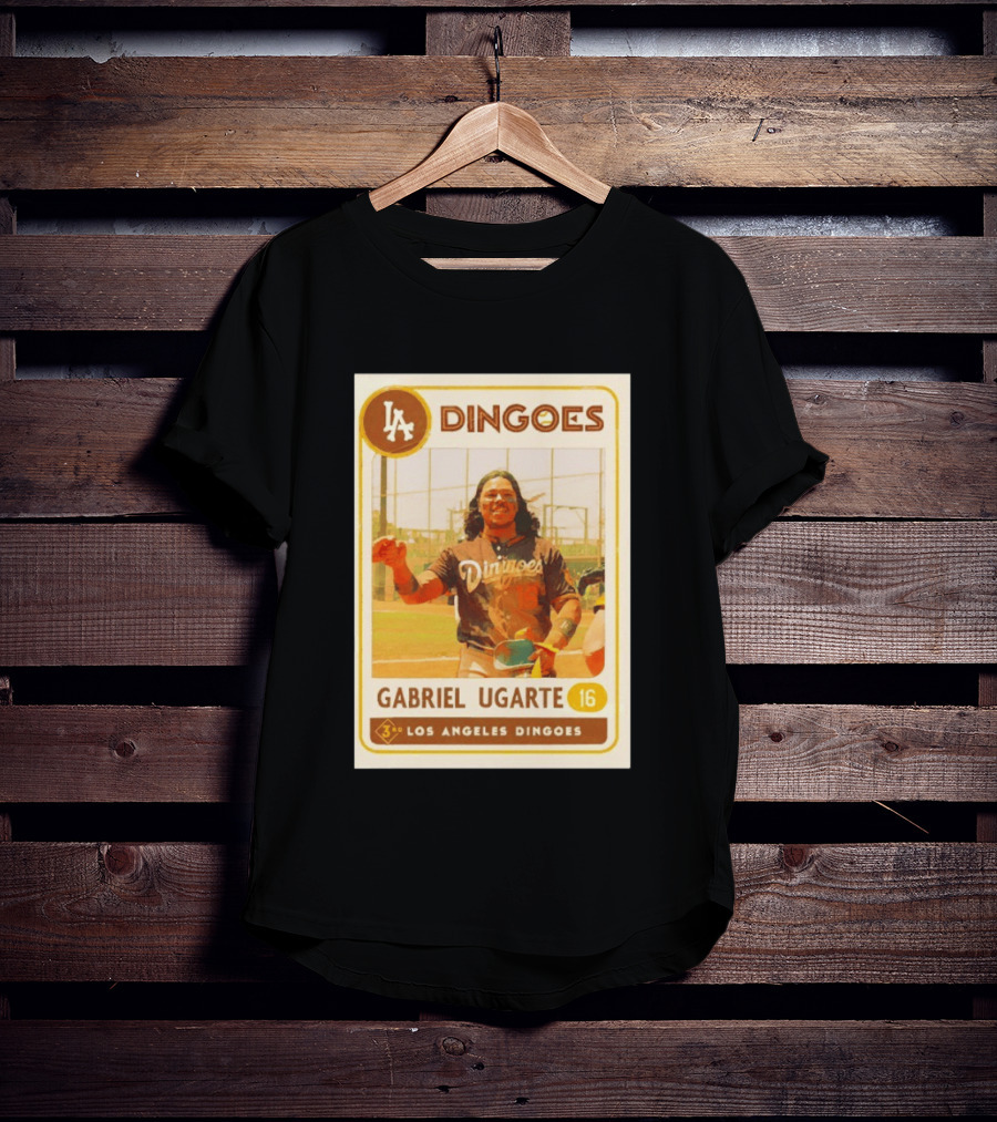 Los Angeles Dingoes Gabriel Ugarte 16 Player Card T-Shirt
