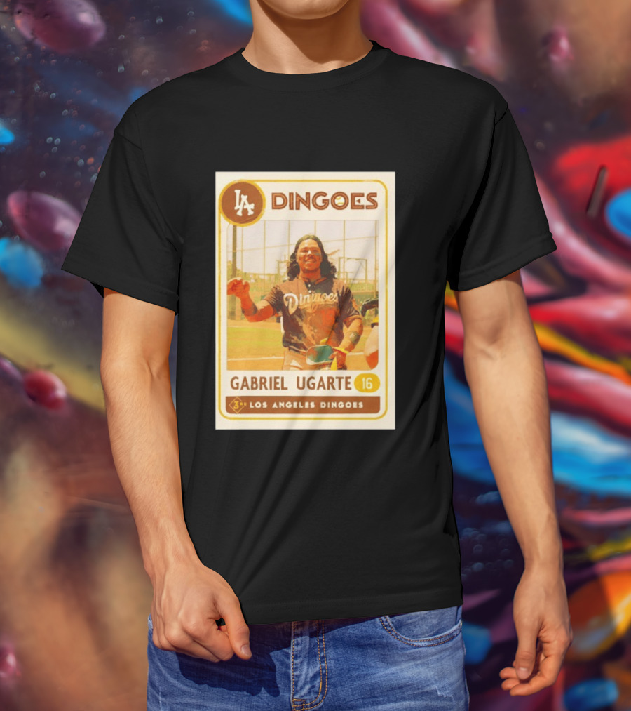 Los Angeles Dingoes Gabriel Ugarte 16 Player Card T-Shirt
