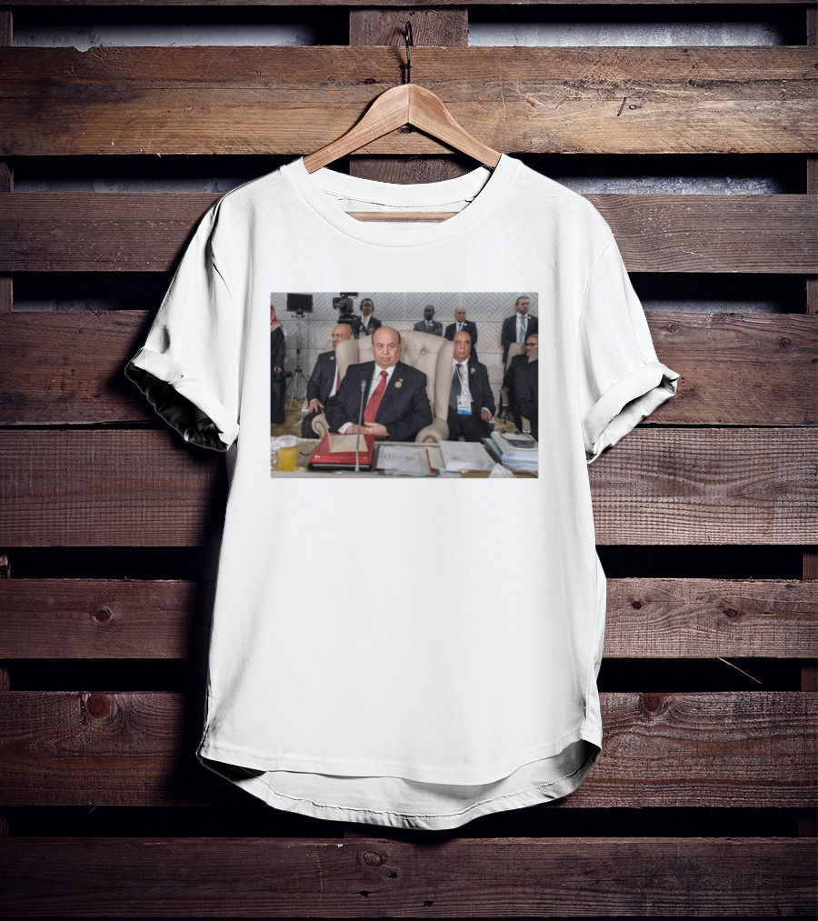 Abdu Rabbu Mansour Hadi Exiled Ex President Of Yemen Dies At 80 T-Shirt