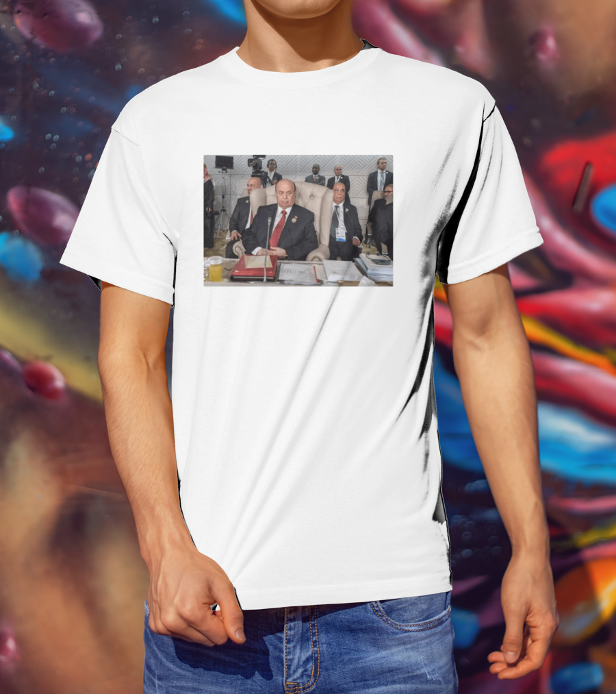 Abdu Rabbu Mansour Hadi Exiled Ex President Of Yemen Dies At 80 T-Shirt