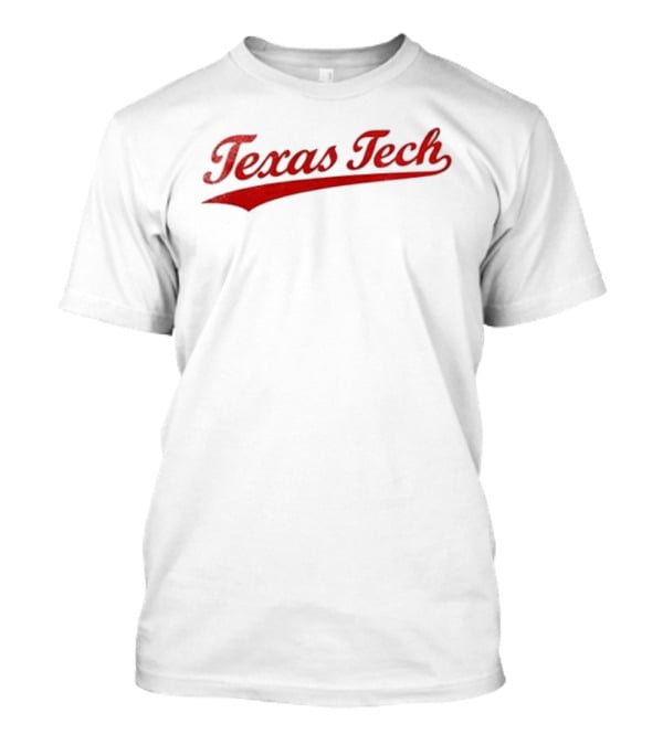 Texas Tech Red Raiders Softball Team Script T-Shirt