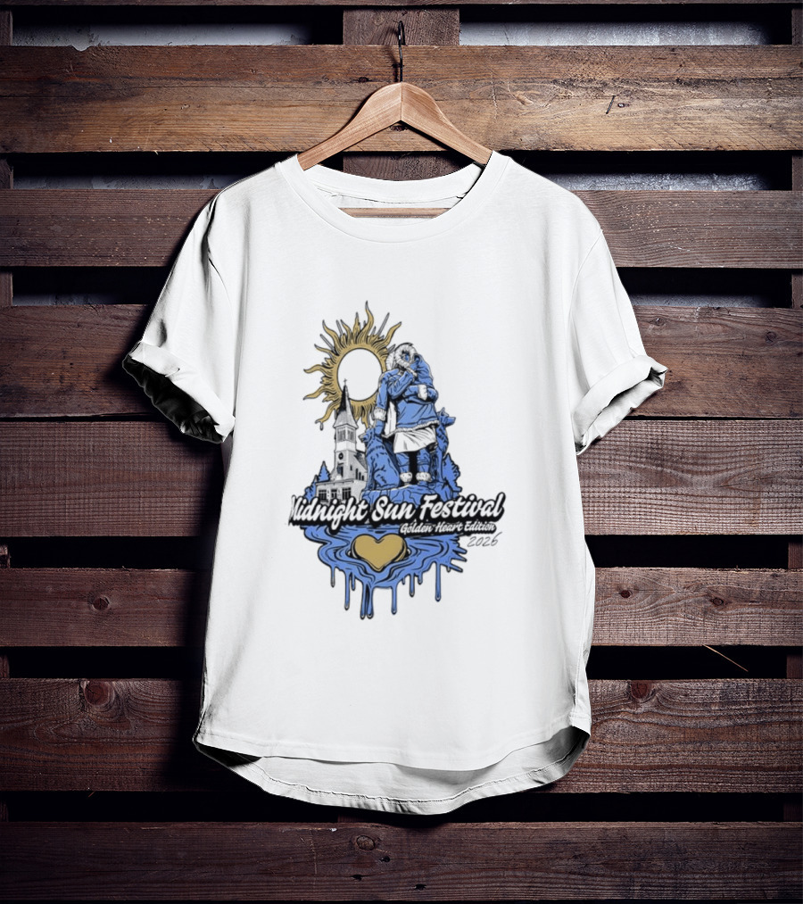 Midnight Sun Festival Golden Heart Edition 2023 T-Shirt