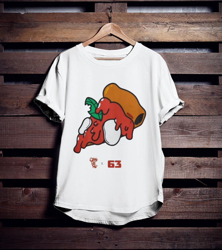 Francesco Bagnaia Ello 2026 X 63 Pizza T-Shirt