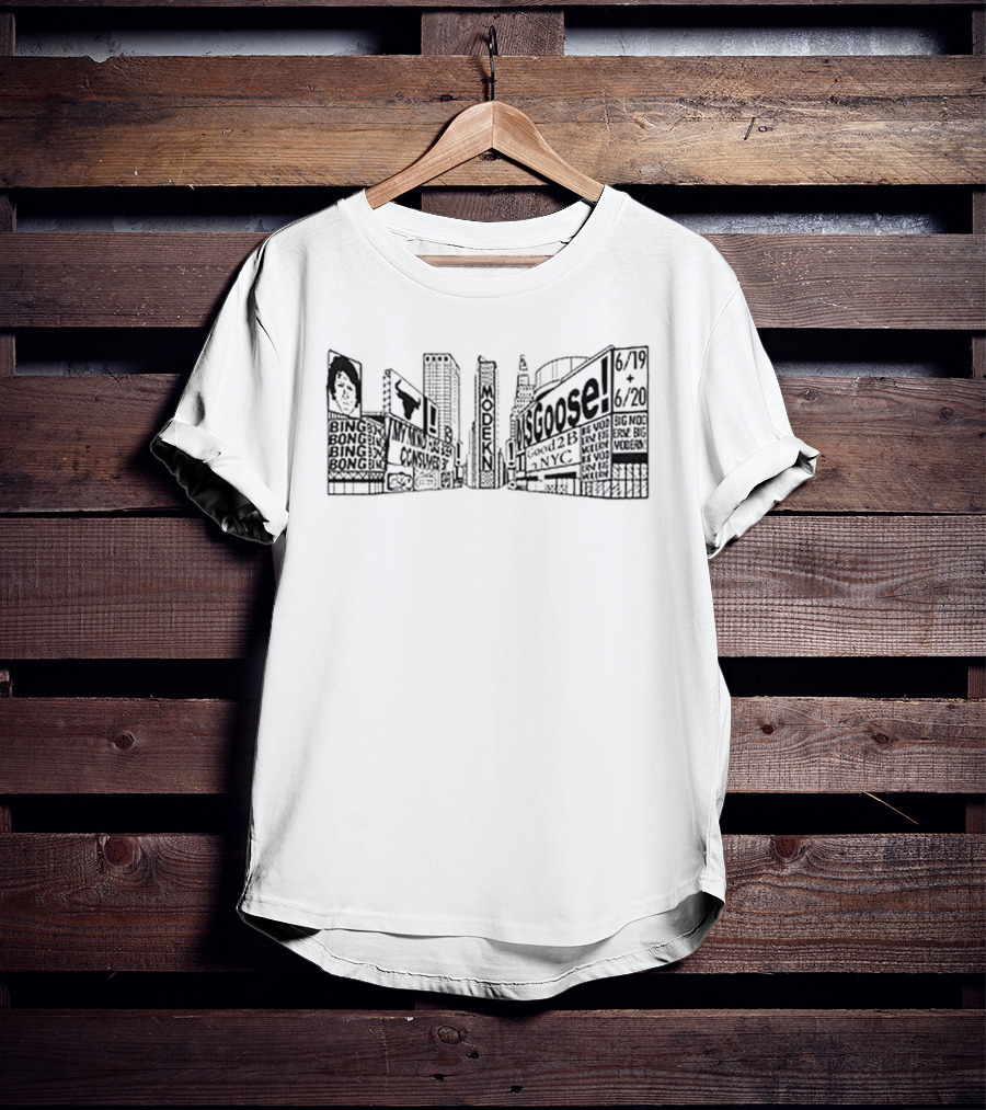 Goose The Band MSG 2026 New York City Skyline T-Shirt