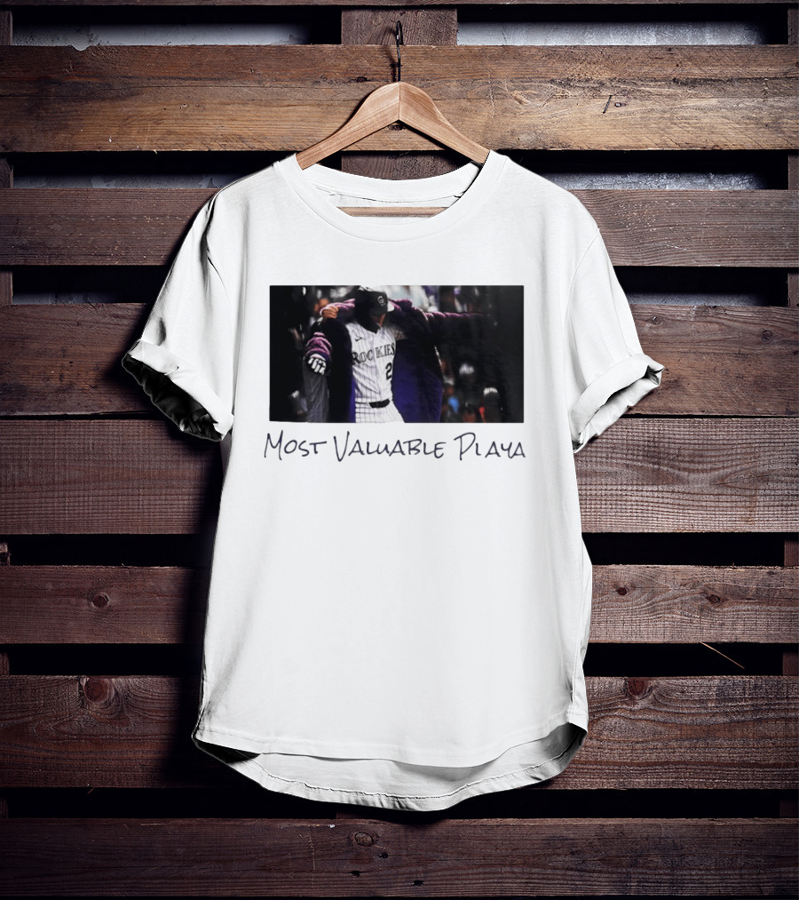 Rockies Most Valuable Playa Baseball T-Shirt