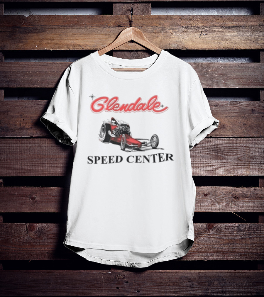 Glendale Speed Center Dragster Classic Racing T-Shirt