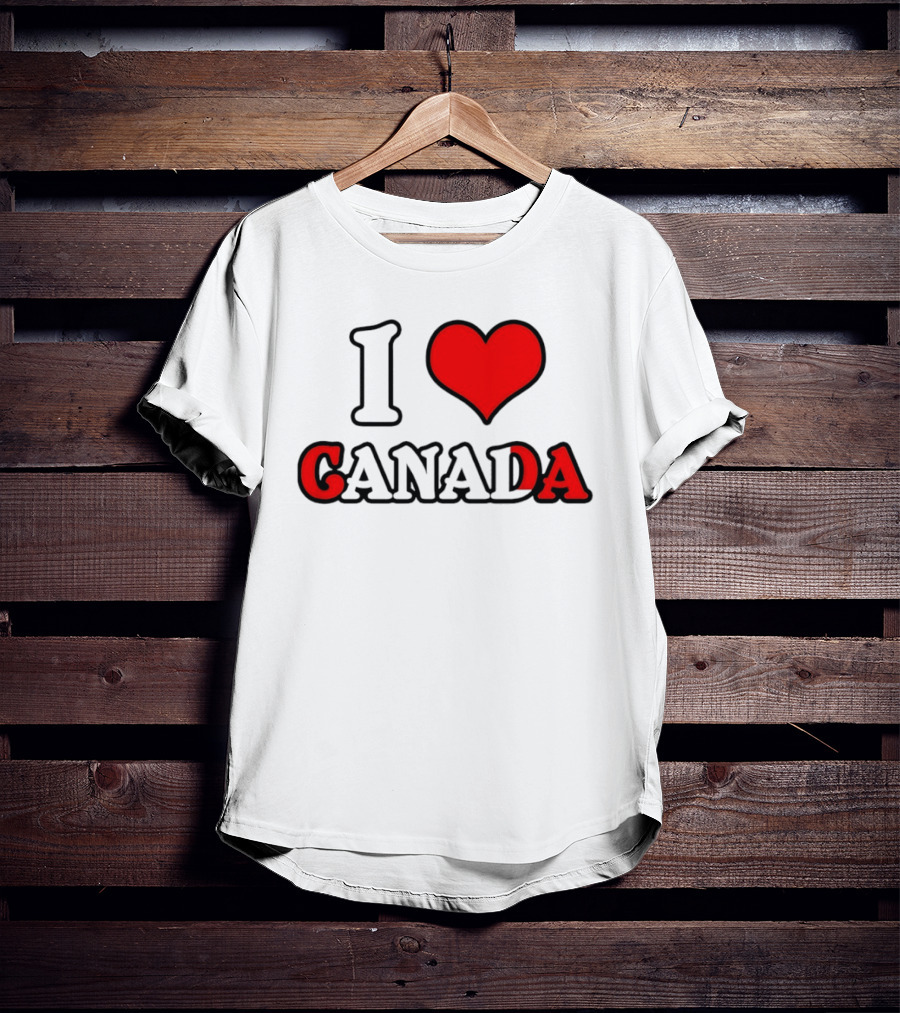 I Heart Canada Love T-Shirt