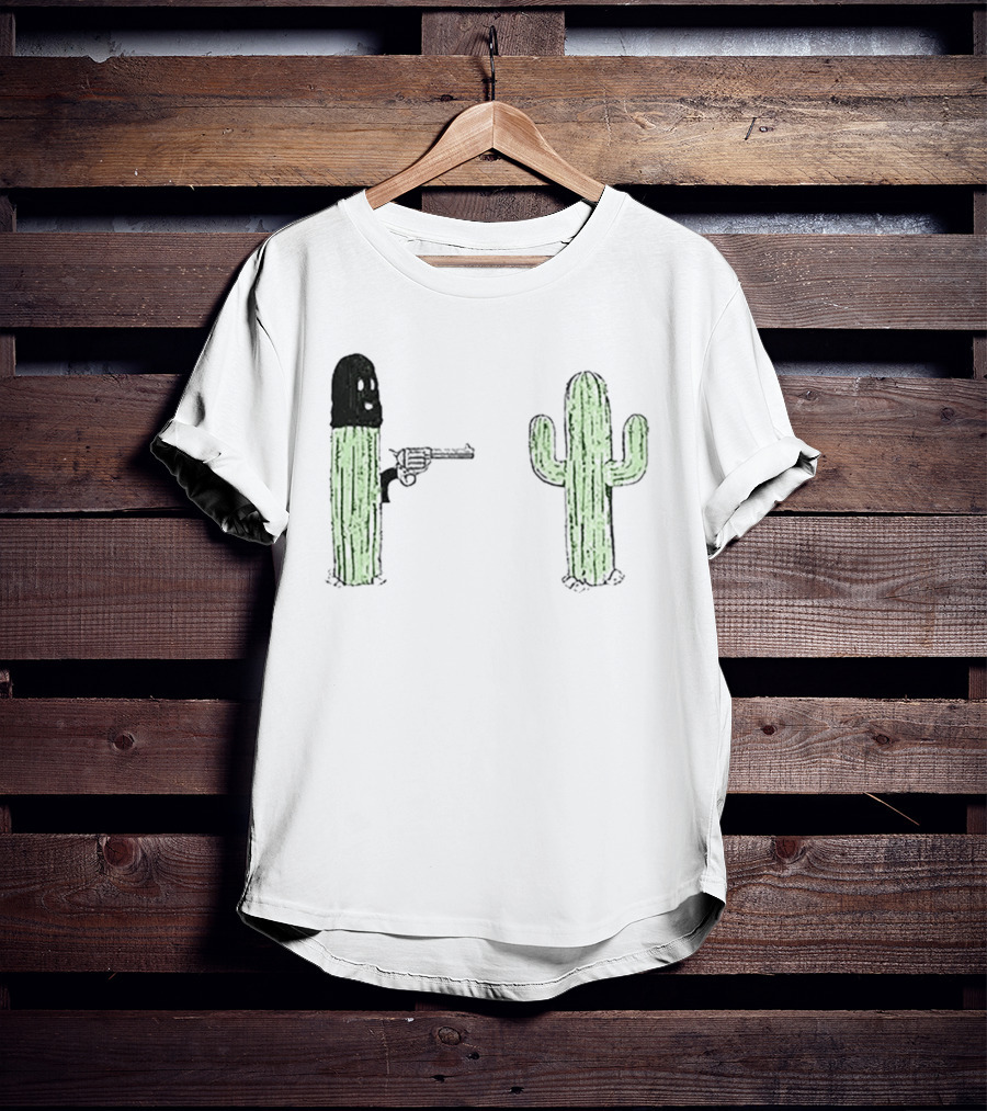 Phil Miller The Last Man On Earth Stick'em Up Cactus Duel T-Shirt