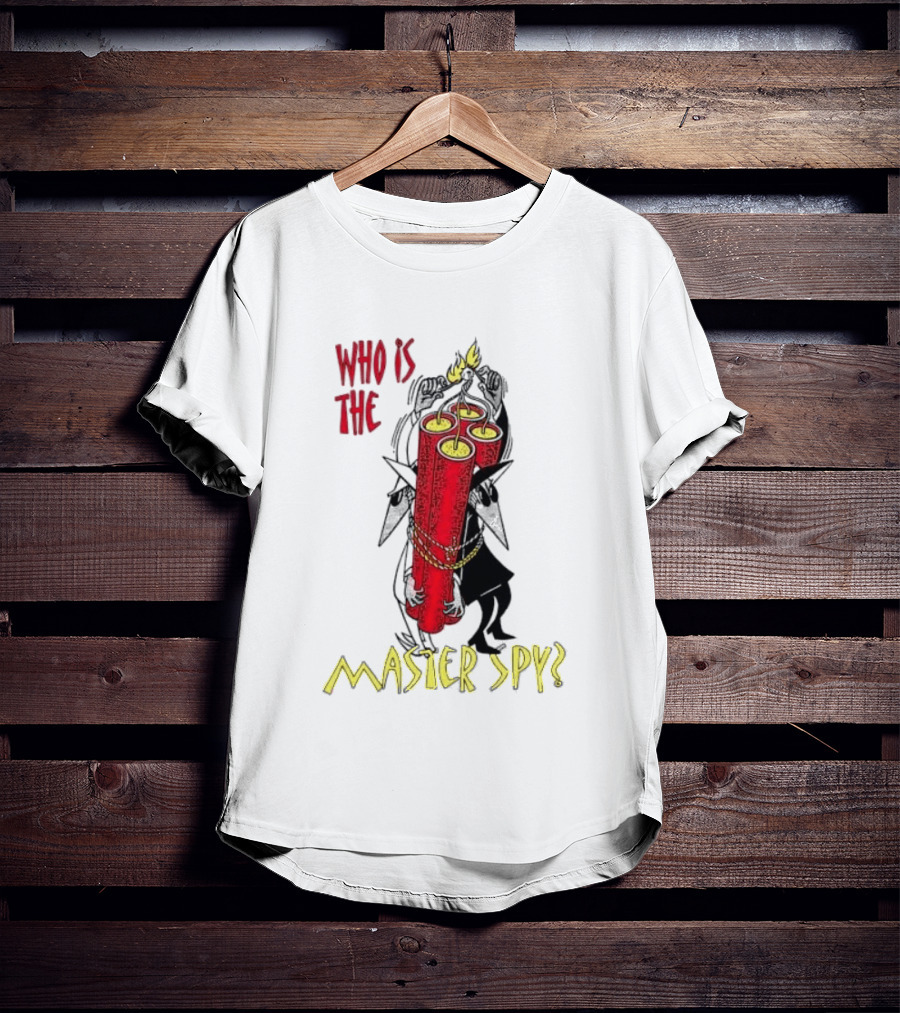 Spy Vs Spy Who Is The Master Spy Explosive Showdown T-Shirt