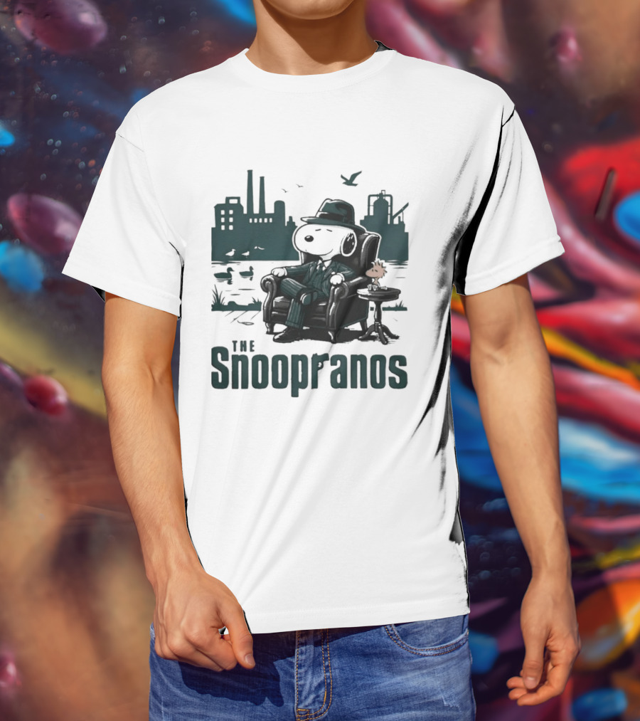 The Snooprans Snoopy X Sopranos Fusion Dr. Melfi Cont'd Do You Feel Depressed T-Shirt