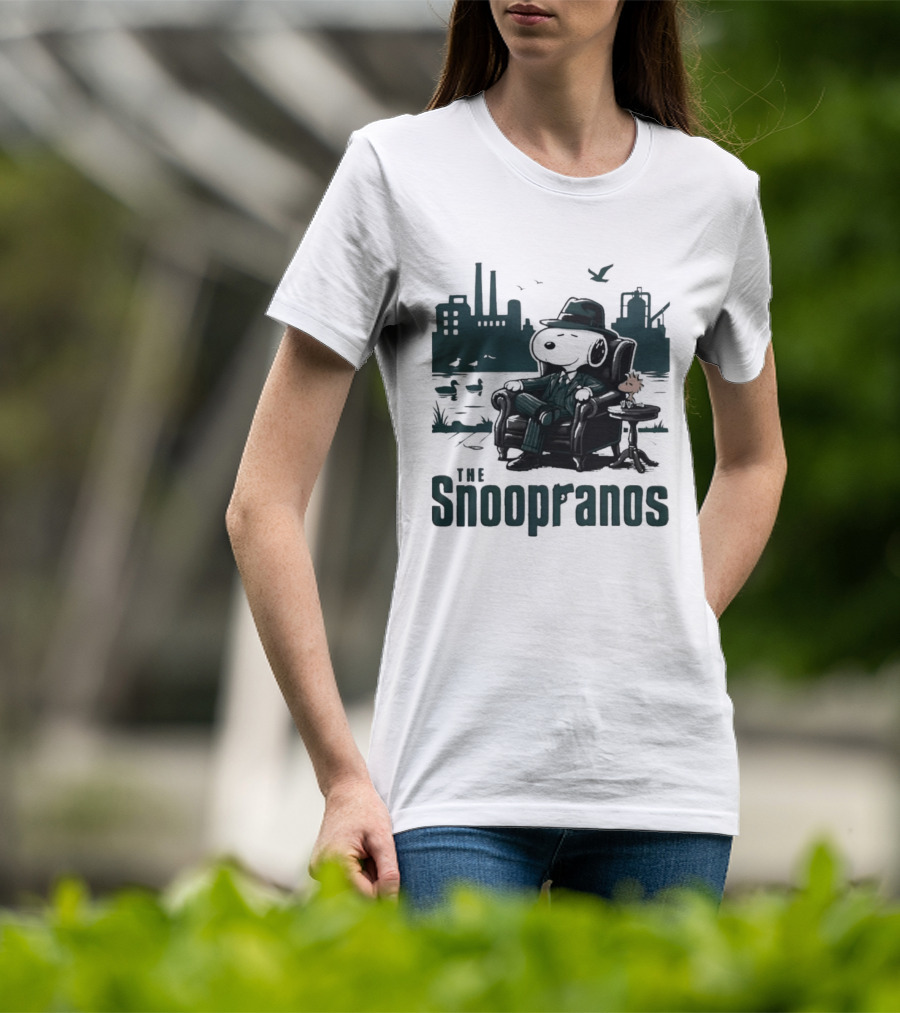 The Snooprans Snoopy X Sopranos Fusion Dr. Melfi Cont'd Do You Feel Depressed T-Shirt