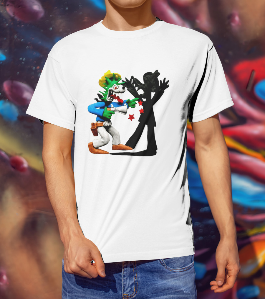 Spooky Woods Backstabber Cartoon Forest Duel T-Shirt