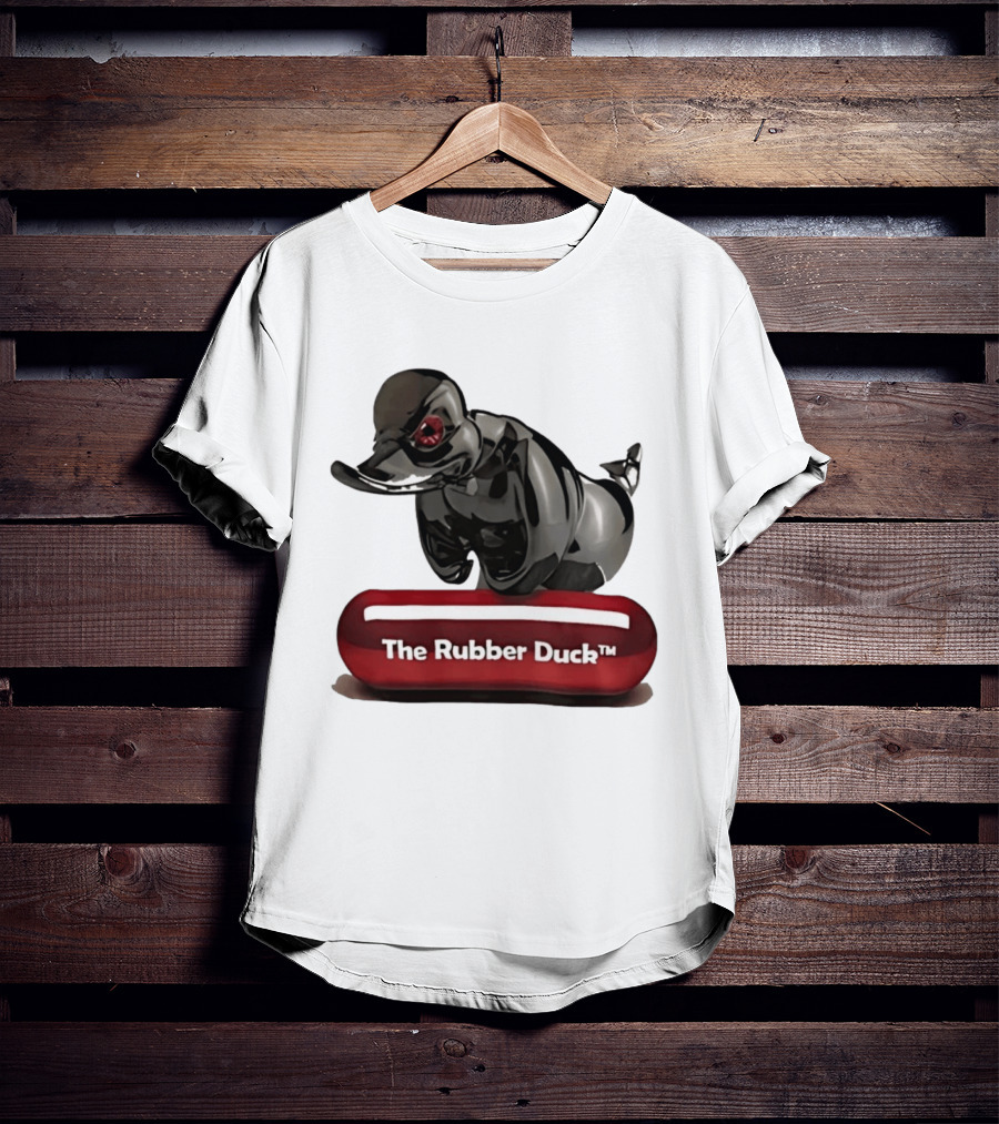 The Rubber Duck Black Chrome Collectible T-Shirt
