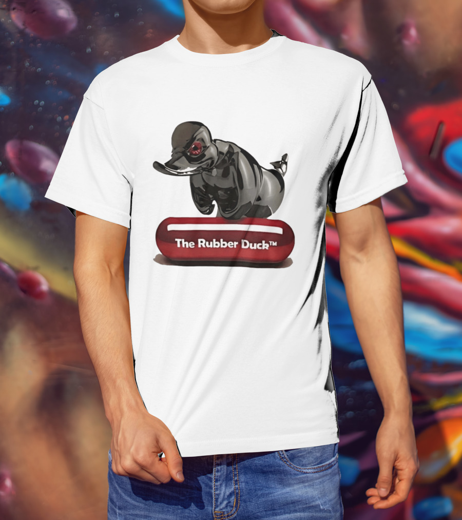 The Rubber Duck Black Chrome Collectible T-Shirt