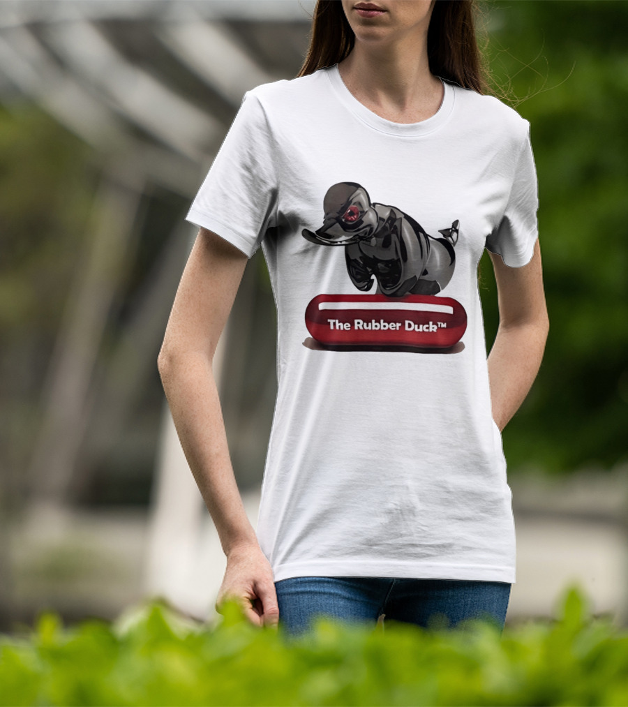 The Rubber Duck Black Chrome Collectible T-Shirt