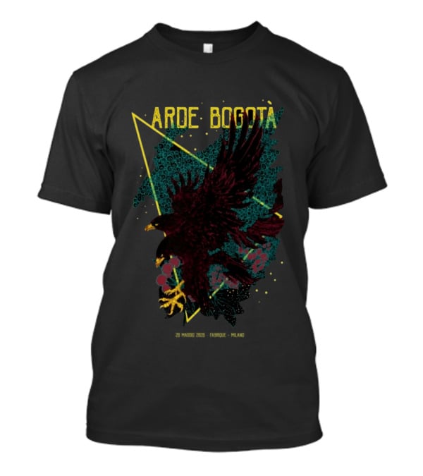 Arde Bogota May 28 2026 Fabrique Milan Italy Eagle Triangles Circles T-Shirt