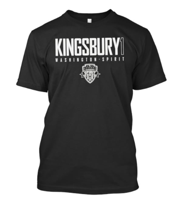 Kingsbury 1 Washington Spirit NWSL Soccer Fan T-Shirt