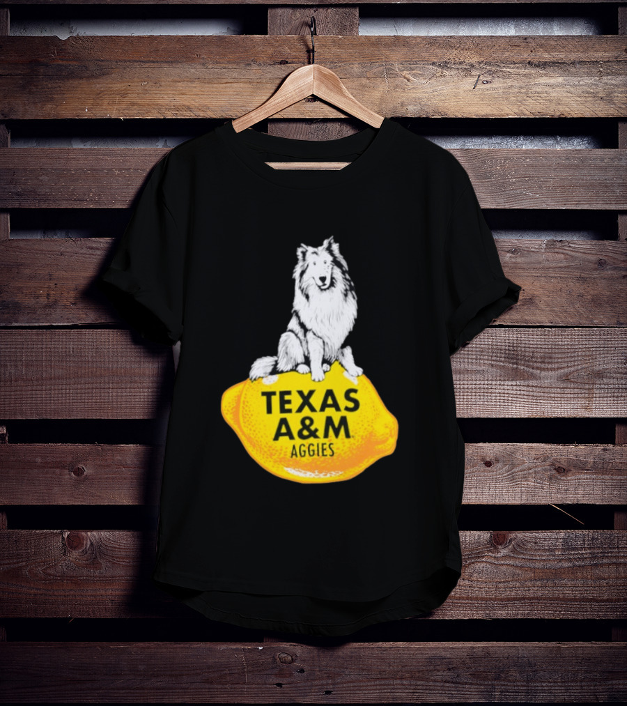 Texas A And M Aggies Husky Lemon T-Shirt