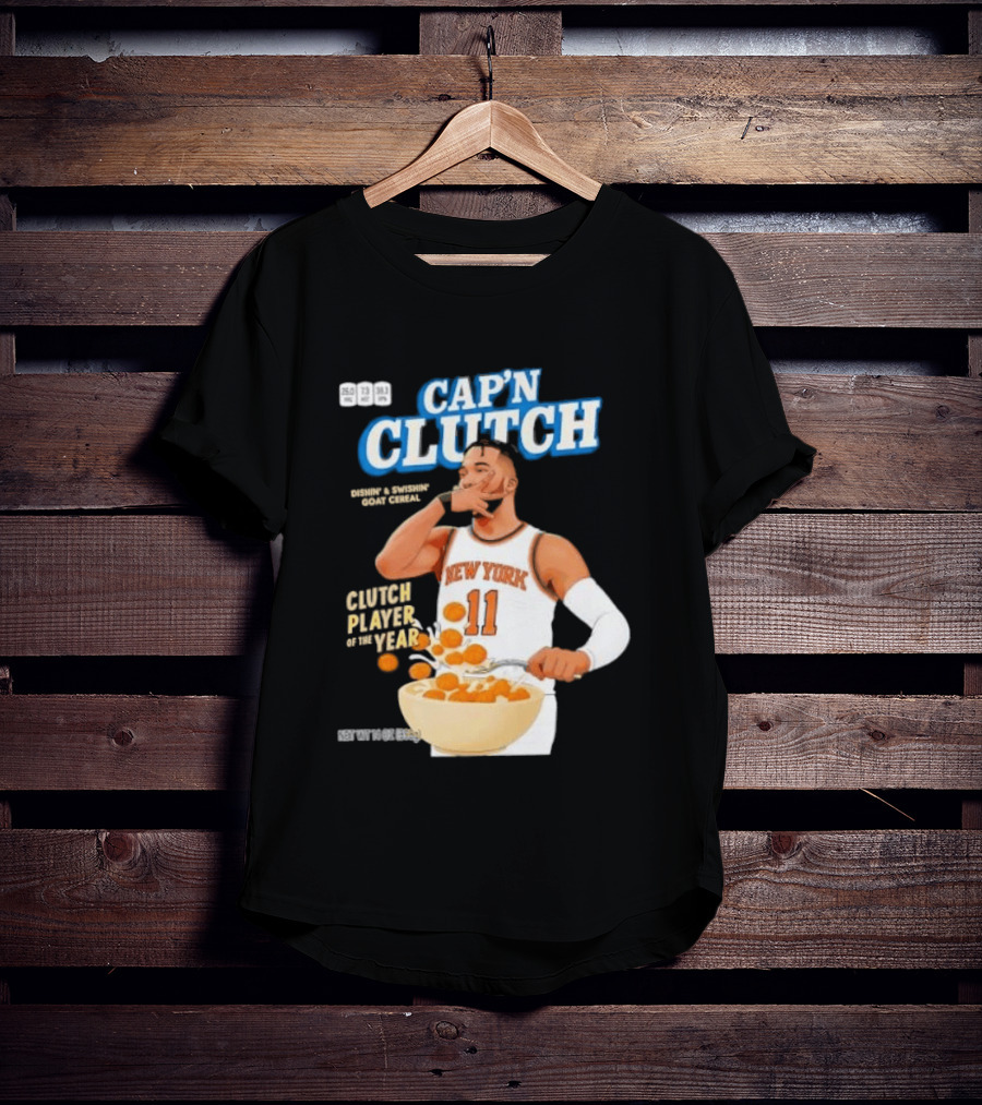 Cap'n Clutch New York Eleven Clutch Player Of The Year T-Shirt