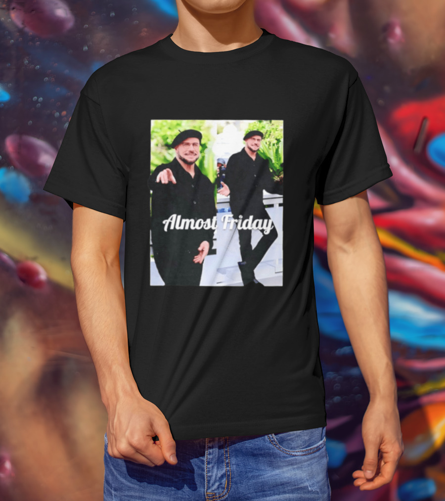 John Travolta Almost Friday Cannes Film Festival 2026 Saturday Night T-Shirt