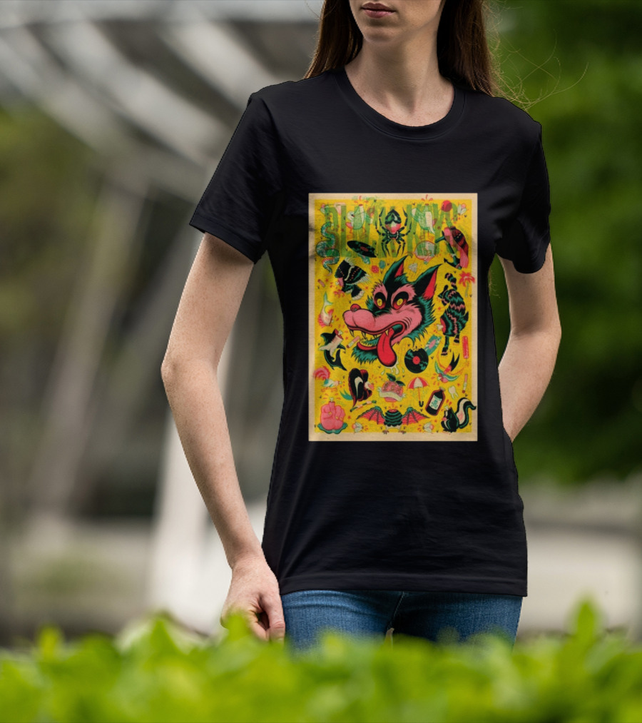 The Black Keys Carnation WA May 29 30 2026 Wolf Spider Vinyl Record T-Shirt