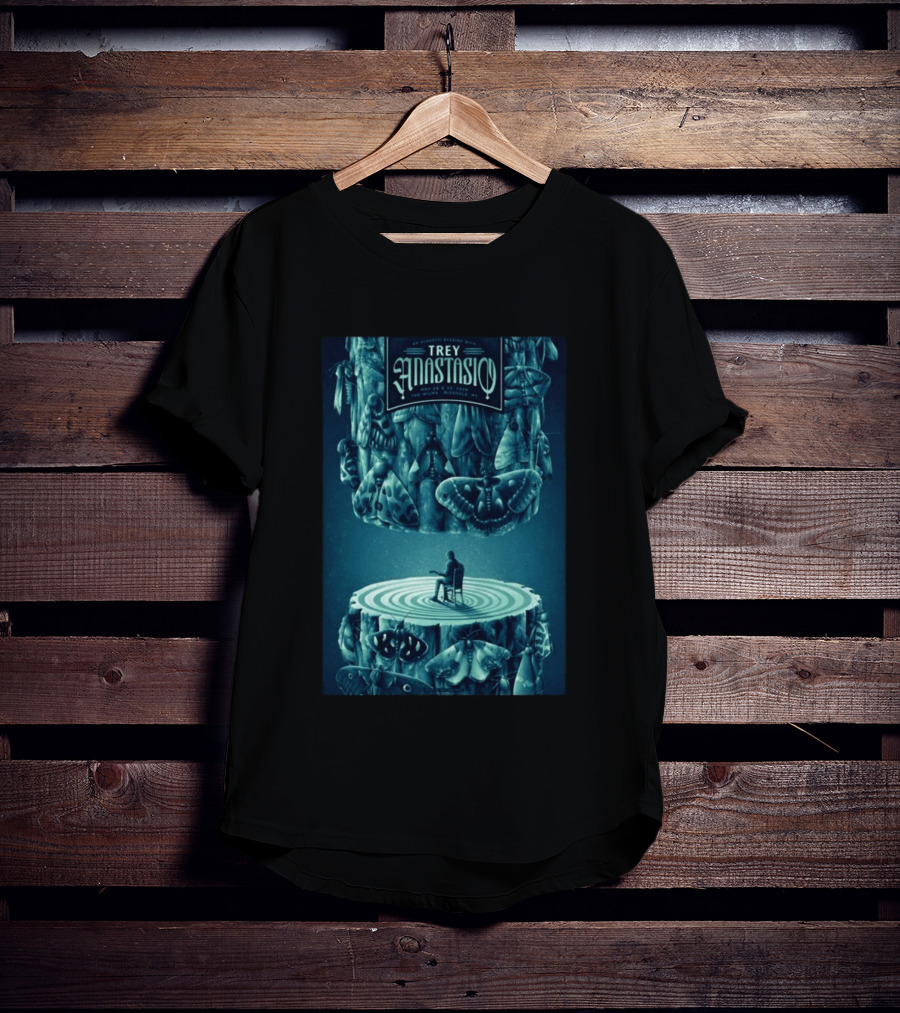 Trey Anastasio Acoustic Evening May 29 30 2022 Missoula MT Tour With Moths And Guitarist T-Shirt