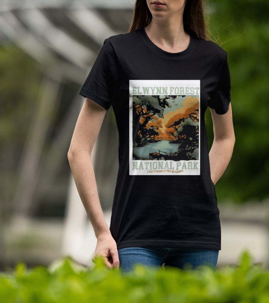 Elwynn Forest National Park Stay Clear Of The Murlocs T-Shirt