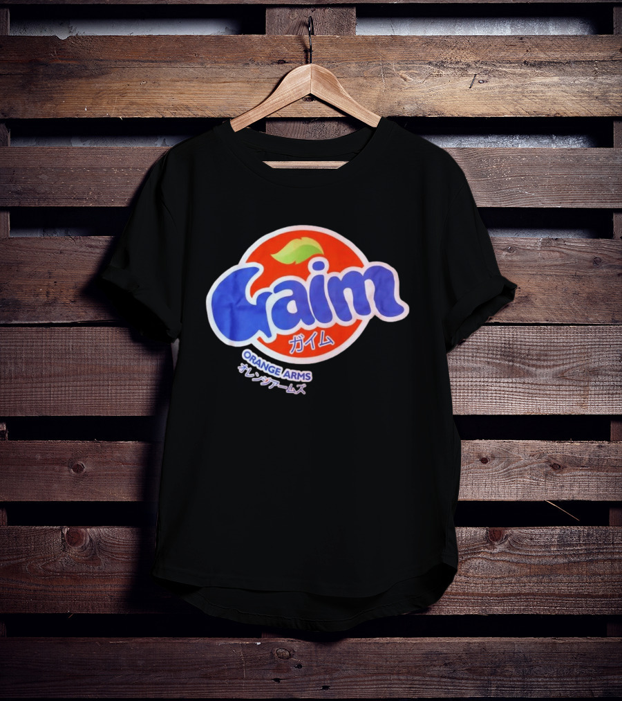 Gaim Orange Leaf Arms T-Shirt