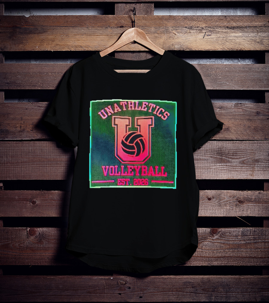 Unathletics U Volleyball Est. 2026 Retro Sportswear T-Shirt