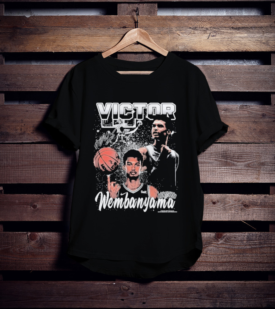 Victor Wembanyama San Antonio Spurs Nike Basketball T-Shirt